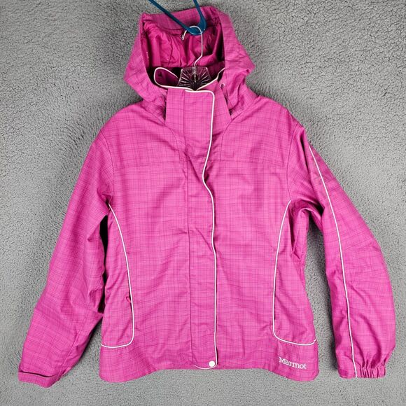 Marmot Snowboard Ski Jacket Women's Large Interchangeable Pink - Picture 1 of 12